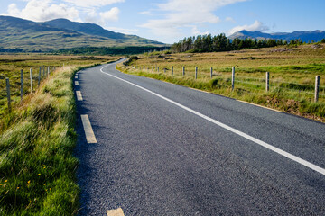 Travelers in search of solitude and nature are enchanted by the Irish roads.