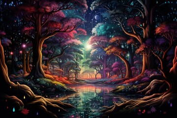 Enchanted forests with sentient talking trees - Generative AI