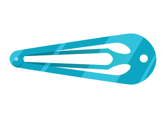 Hair accessory icon. Care and clip hairnine. Illustration of accessory for woman, hair fashion items. Hair fix element