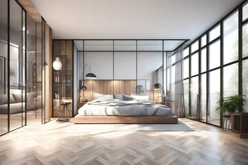 interior of a bedroom