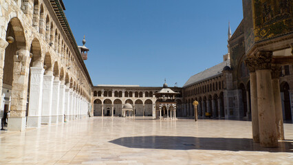 Fototapeta na wymiar Umayyad Mosque in Damascus, Syria