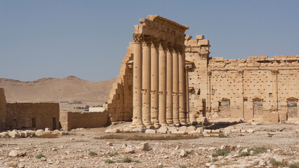 Fototapeta premium Ancient Ruins of Palmyra, Syria