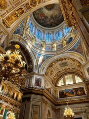 Obraz premium interior of saint cathedral city