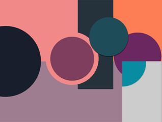 abstract background with circles