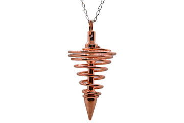 pendulum copper necklace