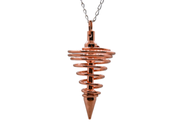 pendulum copper necklace