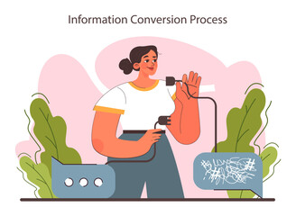 Interpretation. Data literacy. Information understanding, analysis
