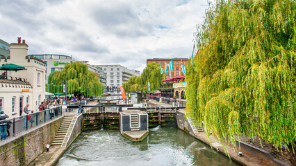 London - September 2012: Camden Market is a famous tourist attraction