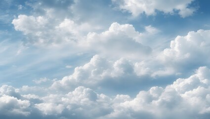 Obraz premium A Cloudy Sky Background For A PowerPoint Slide Sky Wallpaper AI Generative