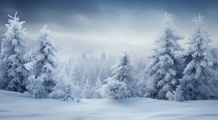 snow and trees on a winter landscape nys satsam