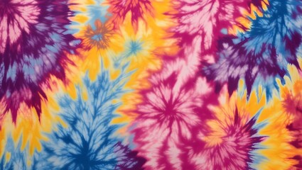A Vibrant And Eye Catching Tie Dye Background Pattern Resembling A Tie Dye Texture AI Generative
