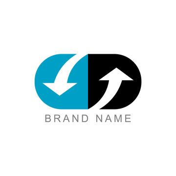 brand name logo vector design