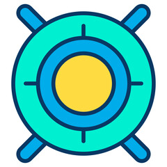 Lineal color Target icon
