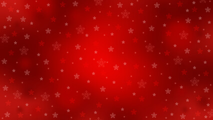 Christmas background of snowflakes.