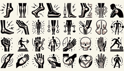 Comprehensive Health Symptoms: Iconic Representation