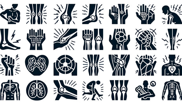 Comprehensive Health Symptoms: Iconic Representation