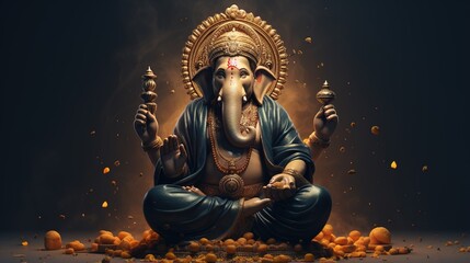 Lord Ganesha, Deva, Brahman Ganapatya, Saguna Brahman Panchayatana puja, in Hinduism, the elephant-headed god of wisdom and prosperity. the gods of the Hindu pantheon.