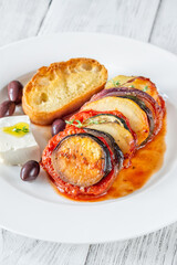 Briam Greek Vegetable Bake