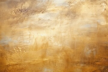 Golden Textured Abstract Art Background