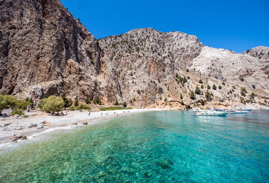 Beach - Symi island (near Rhodes) Dodecanese - Greece