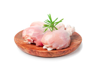 Raw Chicken Drumsticks Isolated, Uncooked Poultry Legs, Fresh Hen Meat, Fresh Chicken Drumstick