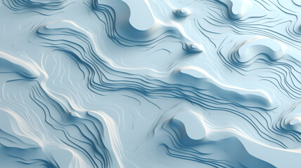 Fototapeta premium Abstract 3D topography background