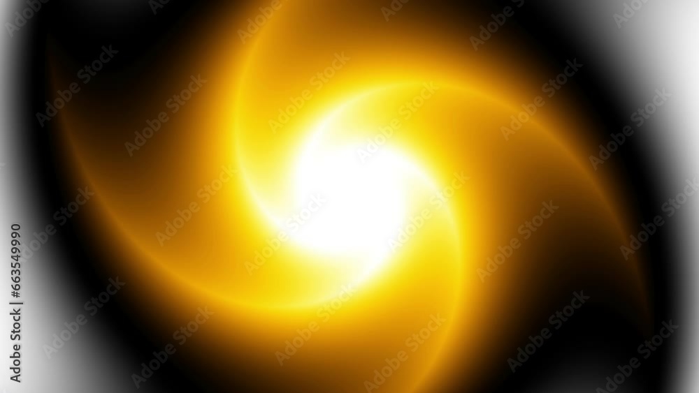 Aufkleber endless abstract fire spiral. seamless looping footage 4k. abstract loop background
