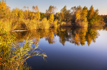 Autumn lake