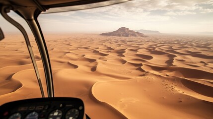 desert with intricate sand dunes generative ai