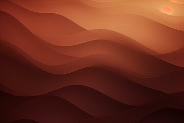 Abstract brown textured background with gradient pattern. Generative AI