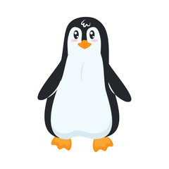 arctic penguin illustration
