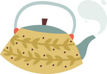 Retro Teapot Utensil