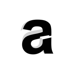 The monogram is the letter a impossible. Elegant and unique.