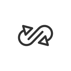 The monogram is the infinity Player. Elegant and outline.