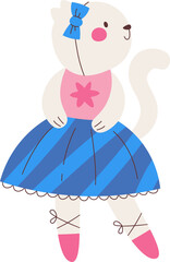 Cute Cat Ballerina