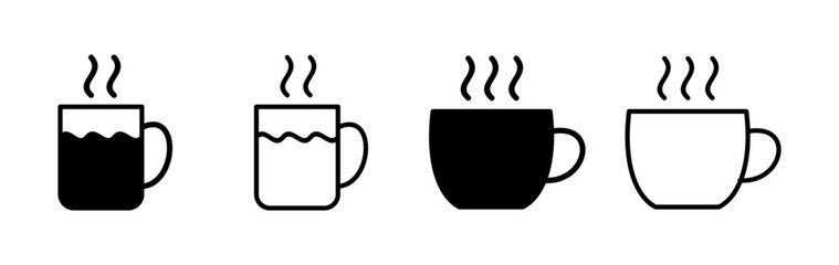 Cup coffee icon vector. coffee cup icon. mug