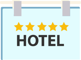 5 star rating banner icon