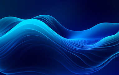 Blue Abstract Digital Wave for Backgrounds and Presentations, abstract blue wave background, presentation background, wallpaper 