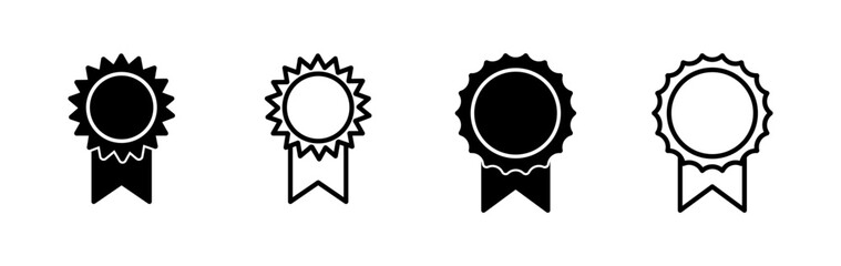 Achieve icon vector. medal icon vector. award. Certificate. approved