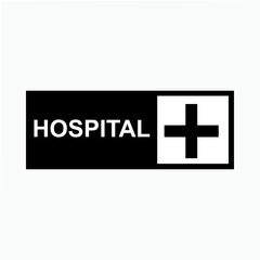 Hospital Icon. Health Care Center. Clinic Symbol.