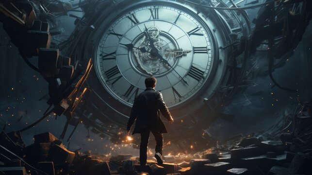 In the Nick of Time: Scene with a Character