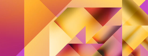 Captivating vector abstraction. Triangles interlock in mesmerizing dance, crafting dynamic geometric backdrop. Fusion of shapes and angles creates artful symphony of modern design