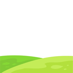 Fototapeta premium Green field landscape