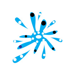 Water drop Logo Template vector