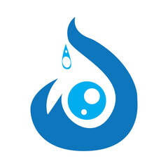 Water drop Logo Template vector