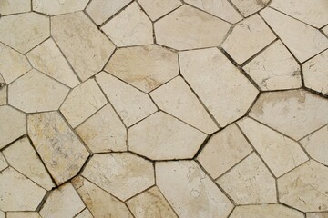 irregular natural stone wall background