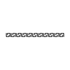 Tribal ornament border