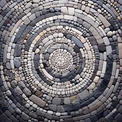 Fototapeta premium Background of cobblestones 