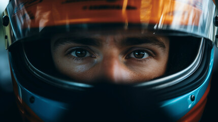 Racing Vision: NASCAR Driver Steers Through the Circuit, Generative AI