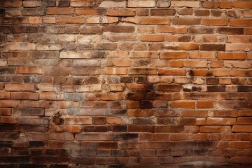 Brick texture on wallpaper. Generative AI